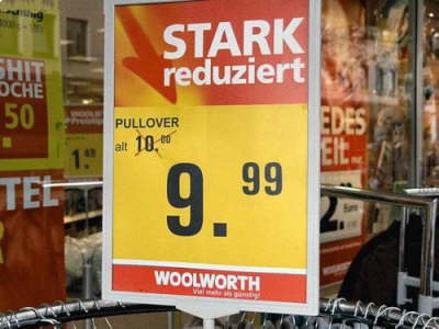reduziert